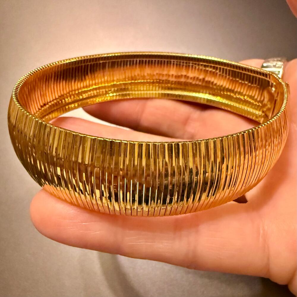 Vintage Lady Remington Bronze Italy Omega Bracelet - Picture 7 of 9